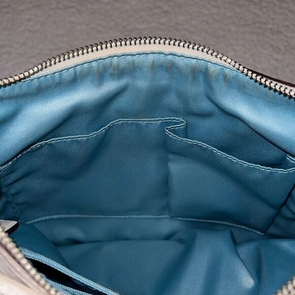 Coach white weave shoulder bag with crossbody strap - Picture 7 of 16